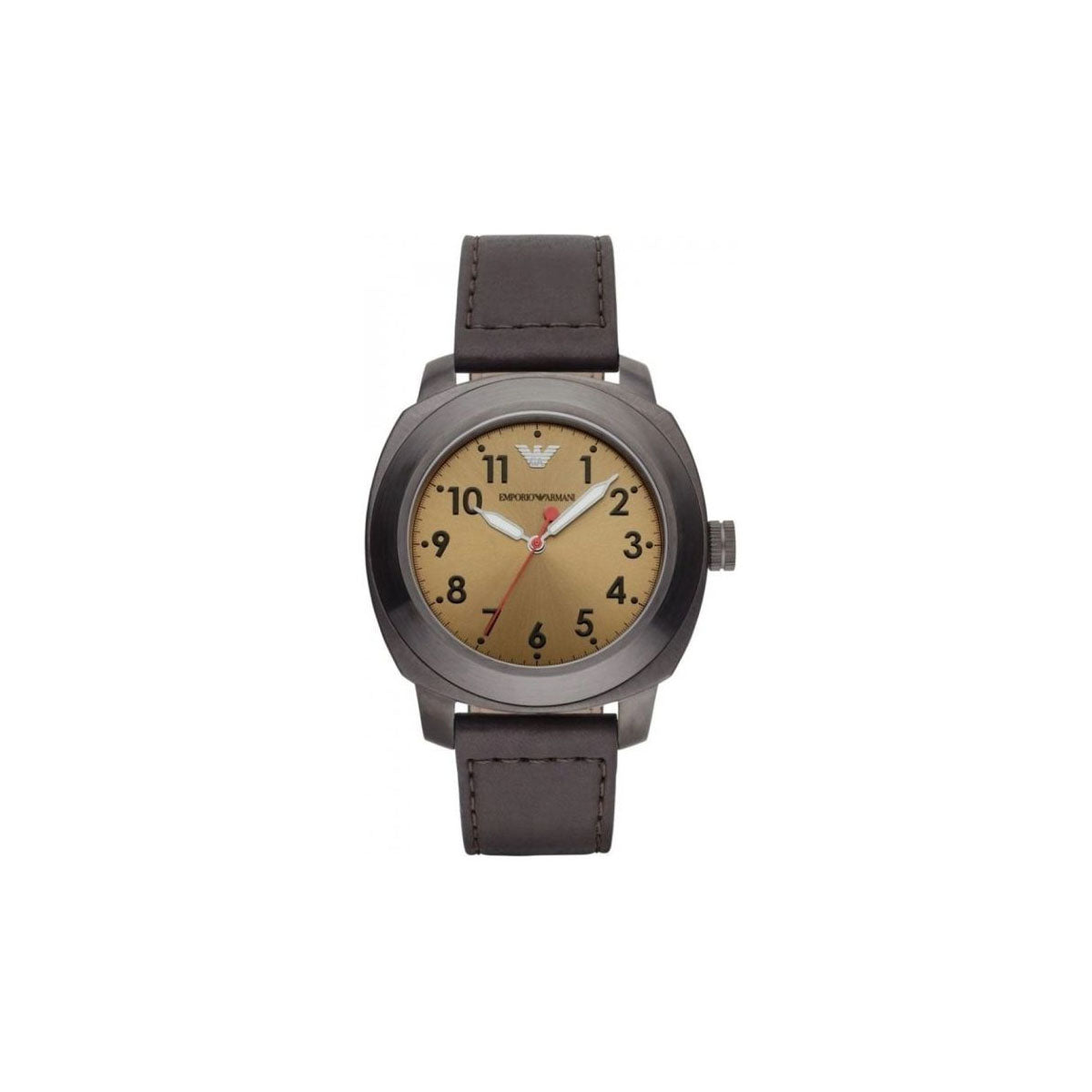 Emporio Armani AR6058 Men's Watch 46 Mm Brown